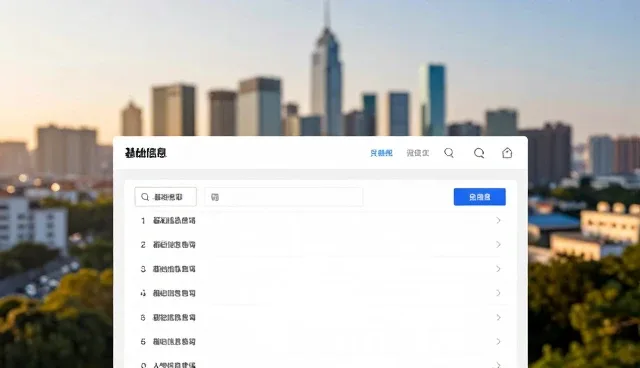 企业信息更新选型关注点,提升查询效率的关键